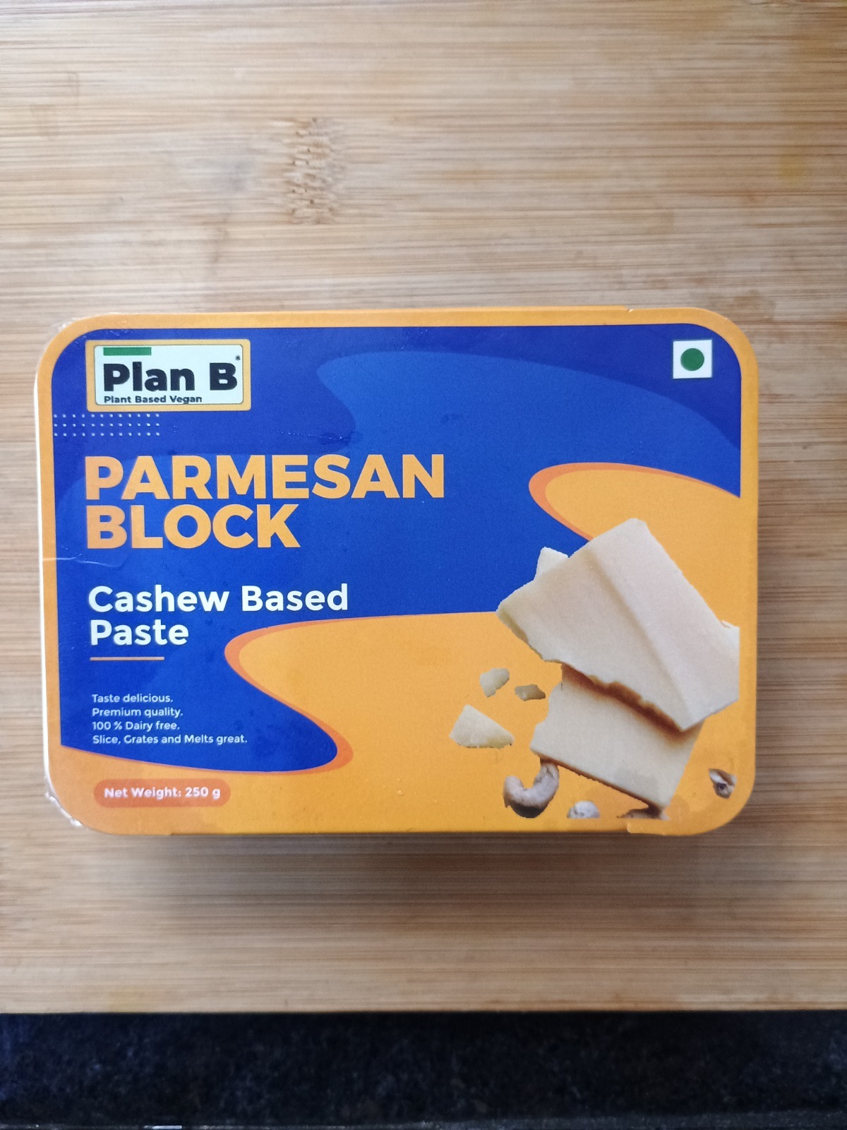 Vegan Parmesan Cheese Block